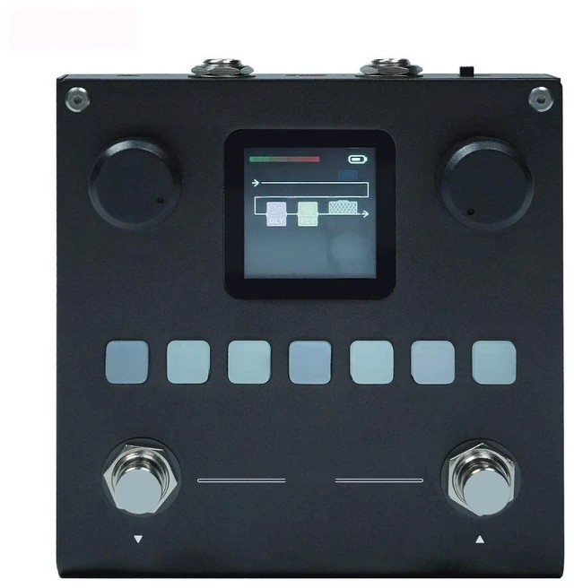 Main image of For Blackbox Rechargeable Guitar Bass AMP Modeler Multi-Effects Processor Annblack Box for Electric Guitar And Bass