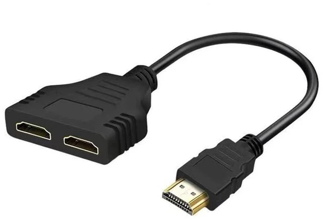Main image of For Splitter Adapter 2.0 Converter 1 Input 2 Output Compatible with Phone Tablet Micro USB Host with Micro USB Power