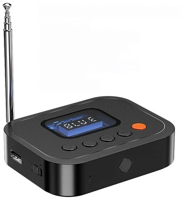 Main image of For Bluetooth 6.0 Audio Receiver FM 3.5mm AUX Wireless Adapter U-Disk Play Remote Control For Car Kit Speaker Amplifier