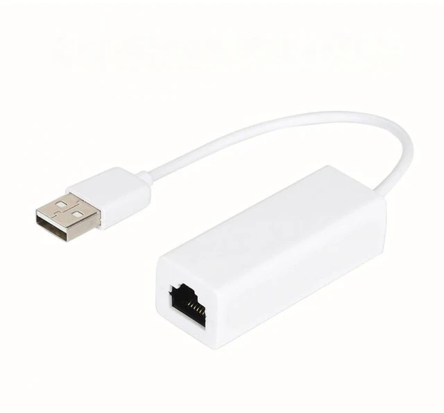 Main image of For USB2.0 Wired Network Card Ethernet Adapter USB 2.0 Male To RJ45 Female LAN Ethernet Adapter For PC Laptop 7 Linux 2.4