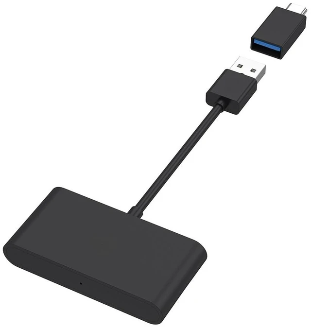 Main image of For 2 in 1 Wireless CarPlay Audio Adapter Wireless CarPlay Adapter Connect CarPlay Dongle for Factory Wired CarPlay Cars