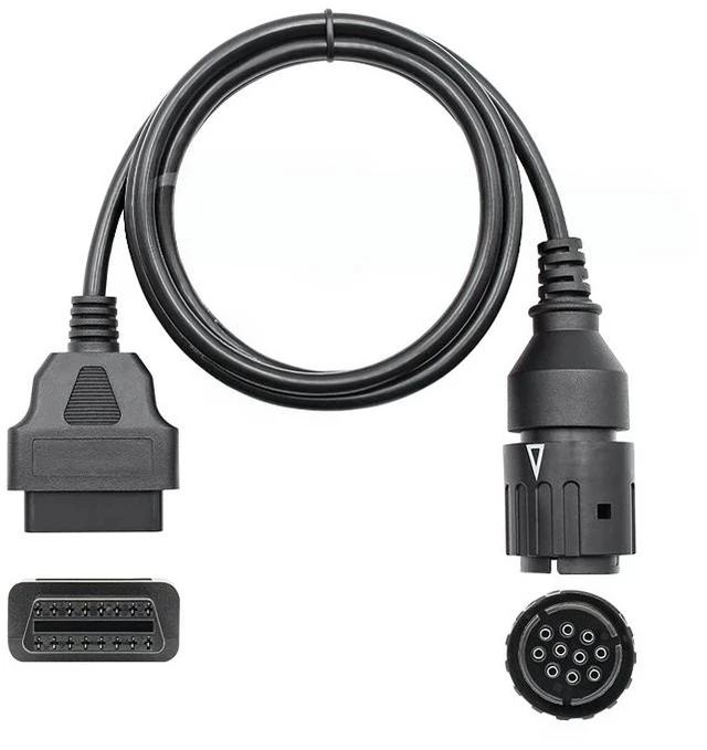 Main image of For For Motorcycles 10 Pin Adapter -D Cable For 10Pin To 16Pin OBD2 Diagnostic Connector Motobikes OBD 2 Extension Cable