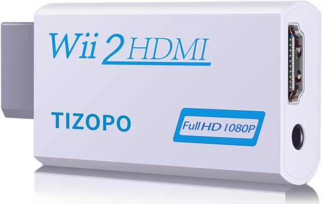 Wii to HDMI Adapter Converter with 3.5mm Audio Jack & 1080p 720p HDMI  Output, Compatible with All Wii Modes