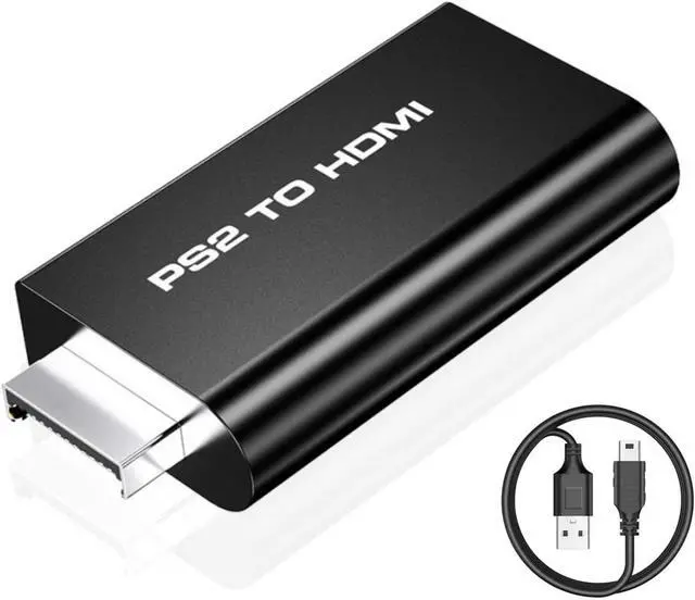 Main image of PS2 to HDMI Converter Adapter ,PS2 to HDMI Converter with 3.5mm Audio Output for HDTV HDMI Monitor Supports All PS2 Display Modes