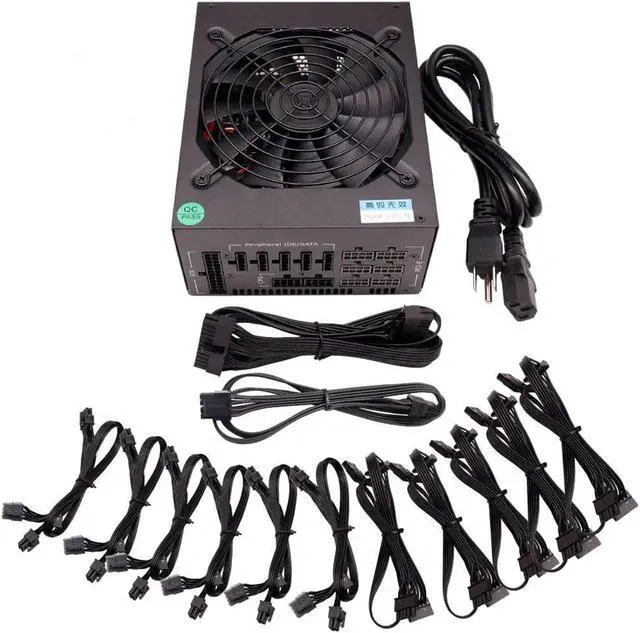 その他 Modular Mining Power S New 800W PC PSU ATX Desktop Power Supply for Computer Gamer