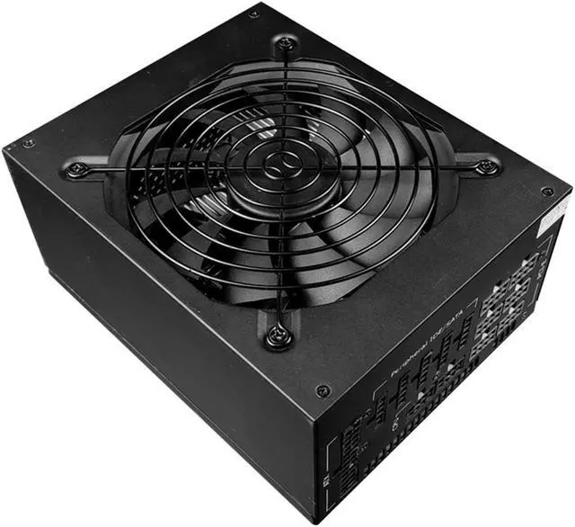 Alt view image 4 of 11 - 1600W Full Modular Mining Power Supply, 110V-240V ATX PSU for Bitcoin Miner ETH Rig Supports 6 GPU, 90+ Gold Certified with US Plug Adapter Cable