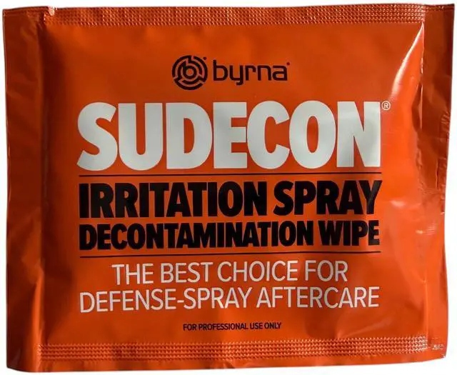Main image of Sudecon® Decontamination Wipes | Fast OC, CS, CN & PAVA Relief | Fox Labs