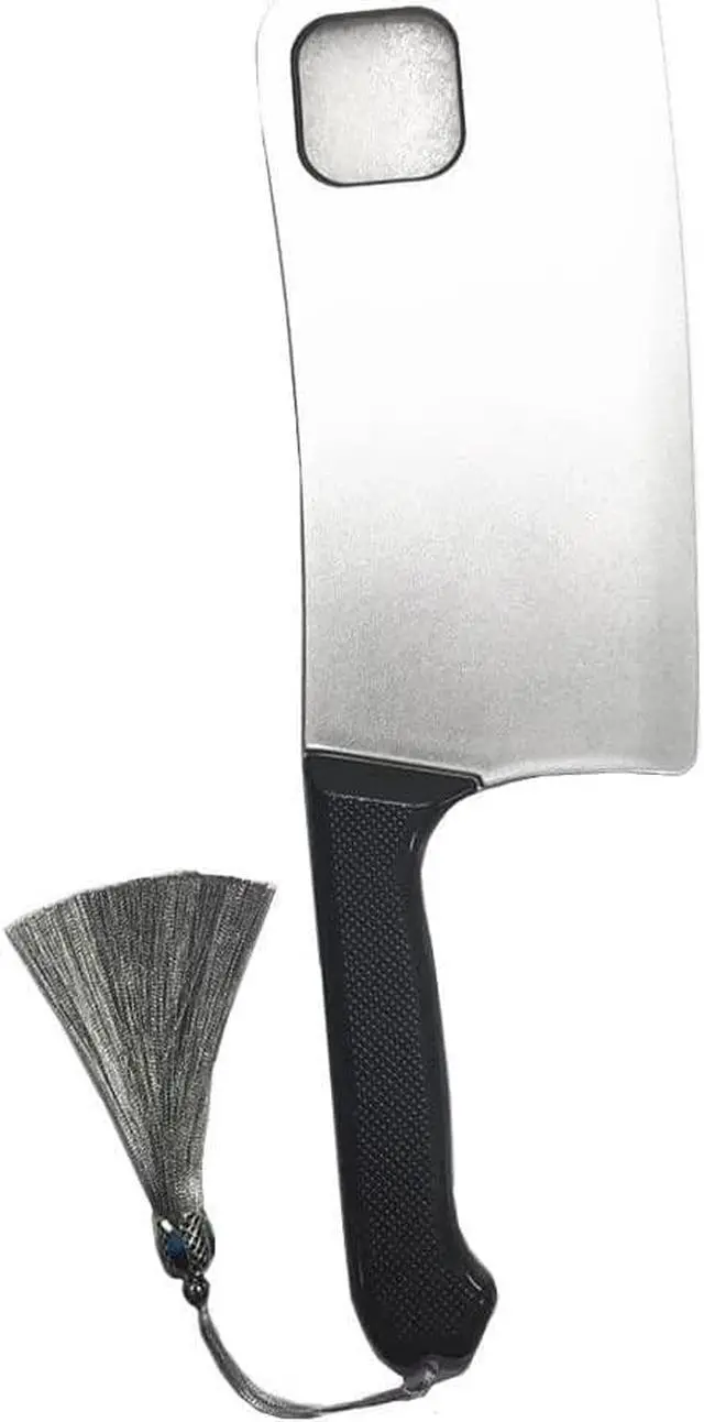 Alt view image 5 of 7 - Funny Kitchen Knife Machete Soft Phone Case for iPhone 14 13 12 11 Pro Max XS XR 8 7 Plus