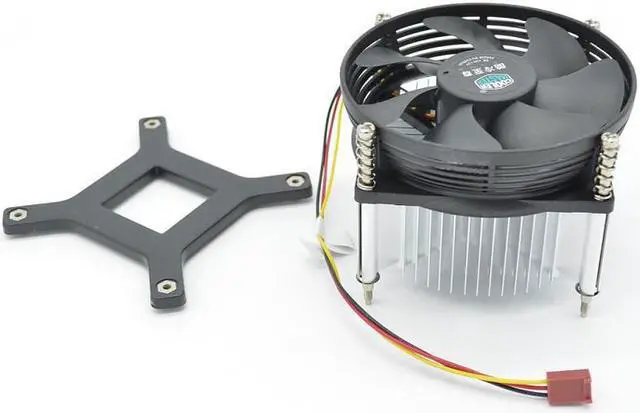 Alt view image 10 of 12 - Cooler Master A93 CPU Cooler - 95mm Cooling fan & Aluminum Heatsink - For Intel CPU Socket LGA775