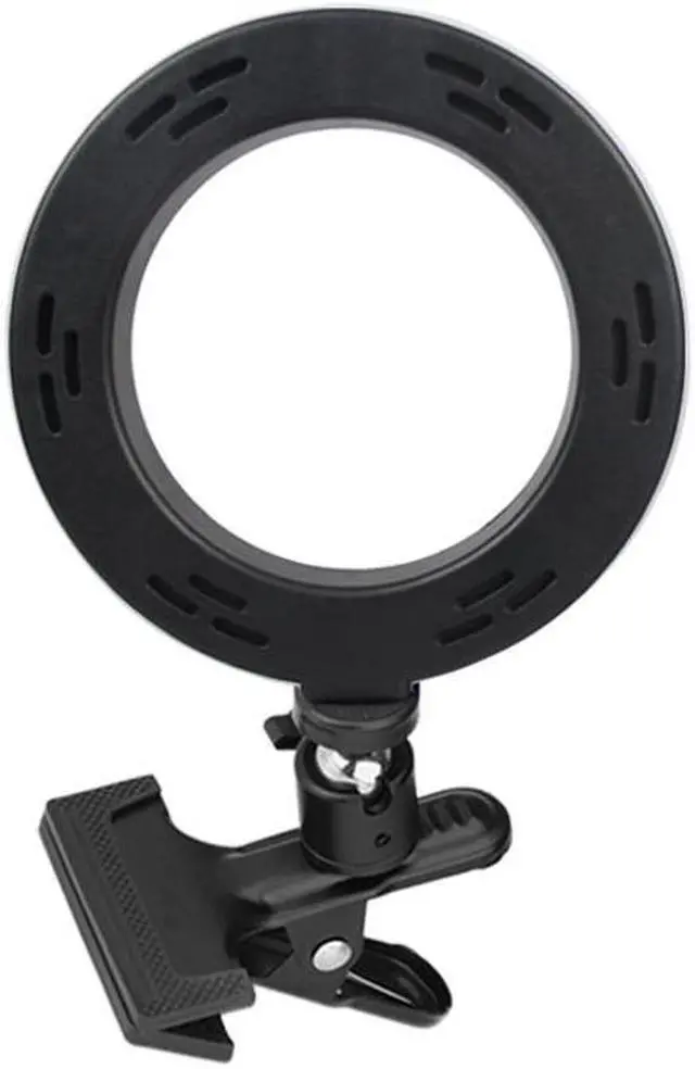 Alt view image 5 of 6 - 6 inch video conference live broadcast fill light photography light 8 inch computer notebook ring clip light clip clip beauty light