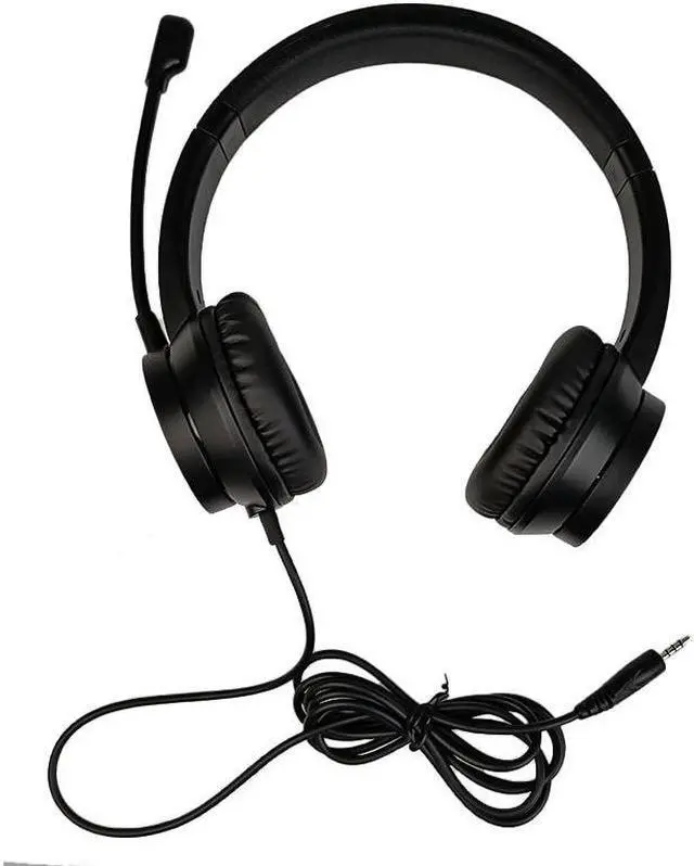 Alt view image 2 of 7 - WEIHE Gaming Headset Active Noise Cancelling Work Headphones Premium Closed-Back Stereo Headphones