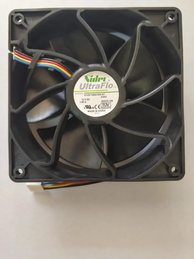 Alt view image 6 of 7 - USA STOCK 6500RPM MisierenTM Cooling Fan Replacement 4-pin for Antminer Bitmain S9 S15 S17 T9 T15 T17