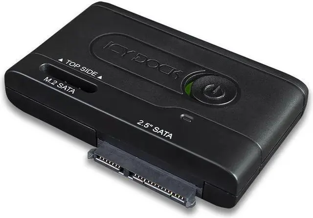 Alt view image 7 of 8 - Icy Dock MB031U-1SMB | 2.5" & M.2 SATA Hard Drive/SSD to USB 3.2 Gen 1 Adapter | EZ-Adapter