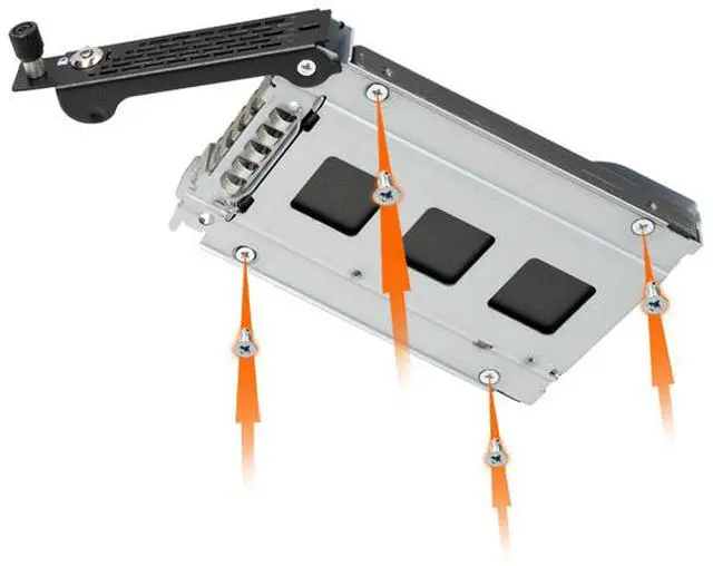 Alt view image 5 of 8 - ICY DOCK ToughArmor MB491TKL-B Drive Tray for MB491SKL-B - EX-Secure Mini Tray MB491TKL-B