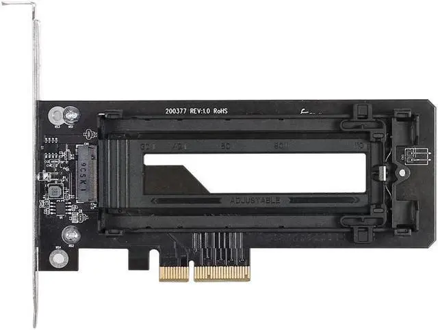 Main image of Icy Dock MB987M2P-B | 1 x M.2 NVMe SSD to PCIe 3.0 x4 Adapter | EZConvert Ex