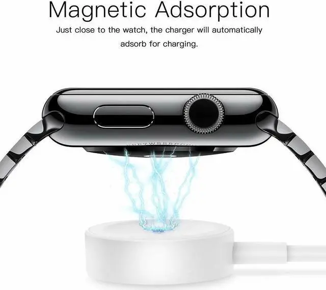 Alt view image 3 of 6 - Magnetic USB Charging Cable Charger For Apple Watch iWatch Series 1/2/3/4/5/6/SE - Ships from USA Series SE