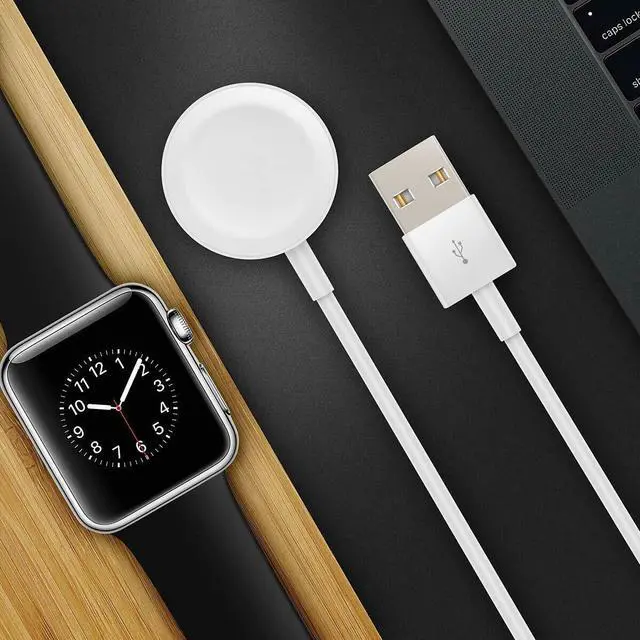 Alt view image 6 of 6 - Magnetic USB Charging Cable Charger For Apple Watch iWatch Series 1/2/3/4/5/6/SE - Ships from USA Series SE