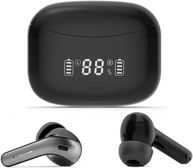 Alt view image 2 of 4 - Bluetooth Wireless Ear Buds with Microphone IPX7 Waterproof 35H Playtime High-Fidelity Stereo Earphones for Sports and Work