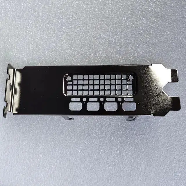 Alt view image 3 of 3 - Original New For Nvidia RTX A2000 Video Graphic Card I/O Shield Back Plate BackPlate Blende Bracket Mini DP to DP Cable Adapter