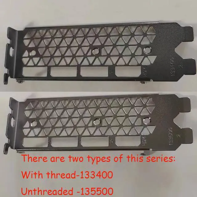Main image of 1Pcs For Lenove Dell Zotac RTX3060Ti RTX3070 RTX3080 RTX3090 Series Graphic Card I/O Shield Back Plate BackPlate Blende Bracket