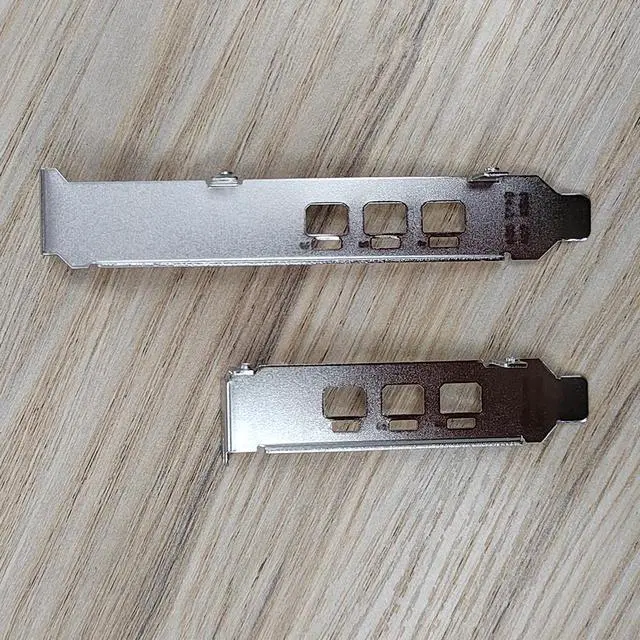 Alt view image 3 of 3 - Original New For Nvidia T400 P400 Graphic Card I/O Shield Back Plate BackPlate Blende Bracket