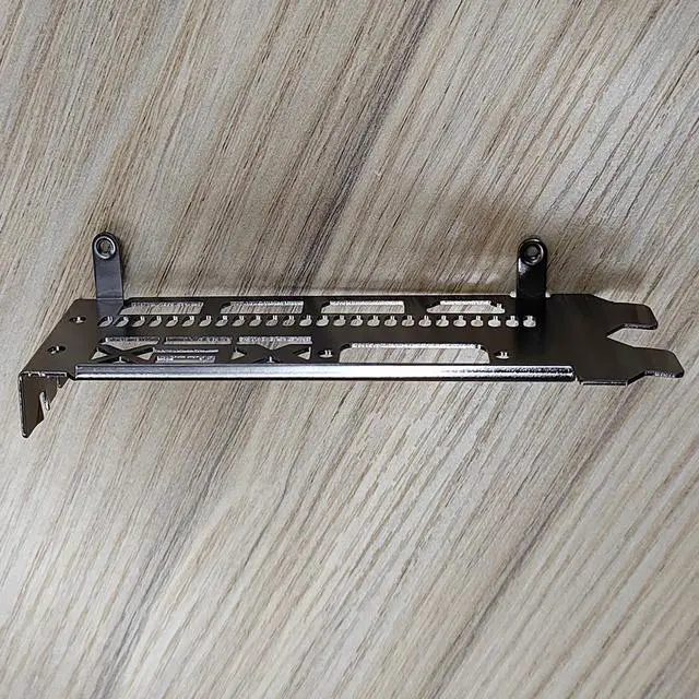 Alt view image 3 of 3 - Original New For XFX 570 470 580 598 RX570 RX580 RX470 Graphic Card Video Card I/O Shield Back Plate BackPlate Blende Bracket