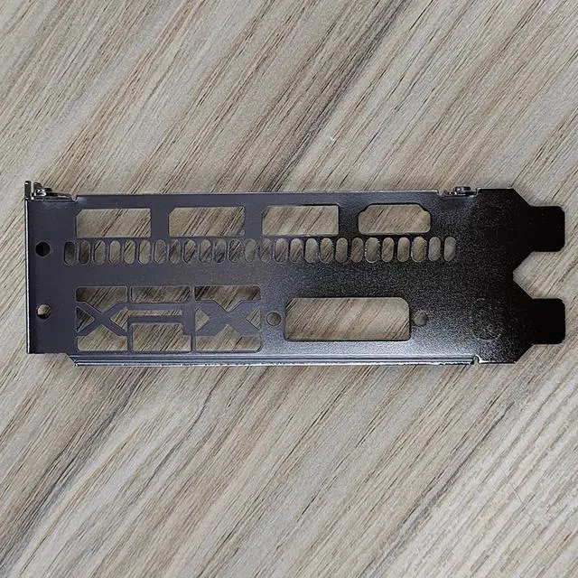 Alt view image 2 of 3 - Original New For XFX 570 470 580 598 RX570 RX580 RX470 Graphic Card Video Card I/O Shield Back Plate BackPlate Blende Bracket