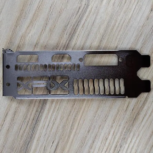 Alt view image 2 of 3 - Original New For XFX RX560 RX580 RX550 RX588 I/O Shield Back Plate BackPlate Blende Bracket
