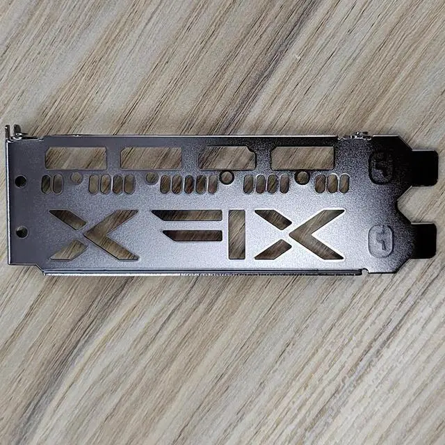 Alt view image 2 of 3 - Original New For XFX RX5700XT 5600XT 6700XT Series I/O Shield Back Plate BackPlate Blende Bracket