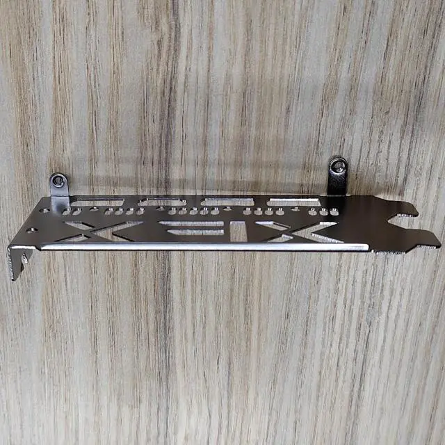 Alt view image 3 of 3 - Original New For XFX RX6600XT, RX 6600 XT I/O Shield Back Plate BackPlate Blende Bracket