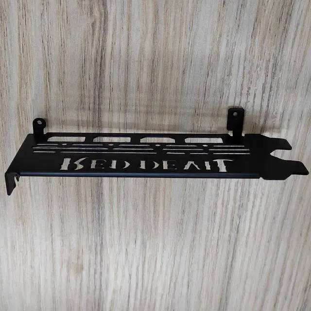 Alt view image 3 of 3 - Original New For PowerColor AMD RX 5700XT Series I/O Shield Back Plate BackPlate Blende Bracket