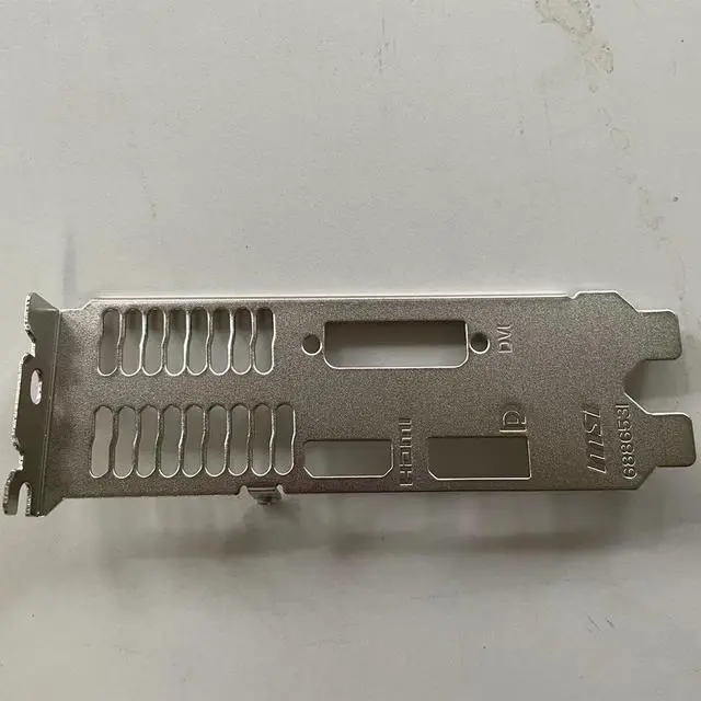 Main image of 1pcs For MSI GTX1650 4G, GTX 1650 4GT LP OC Full Height Graphic Card I/O Shield Back Plate BackPlate Blende Bracket