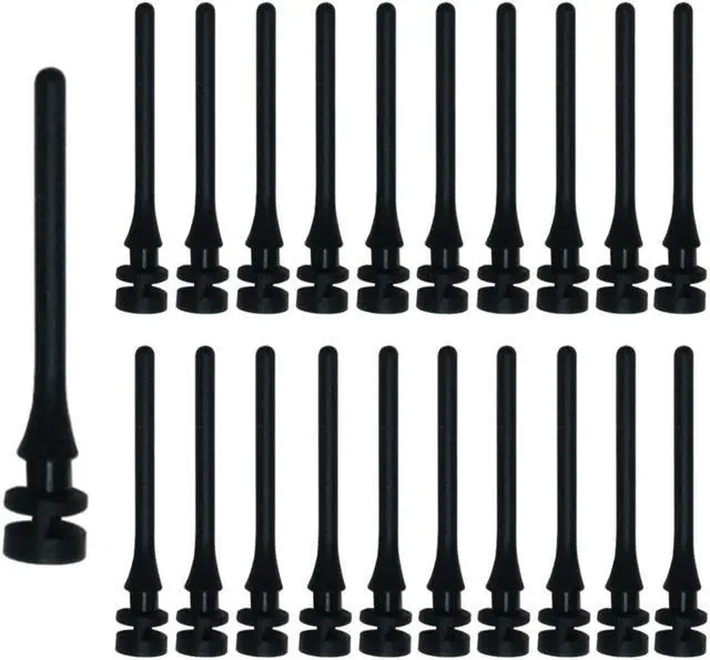 Main image of 20PCS PC Case Fans Computer Cooling Fan Mount Screws, CPU Fan Mounting Pin Rivet Black Soft Rubber Reducing Noise Anti-Vibration Screws 40mm / 1.57in