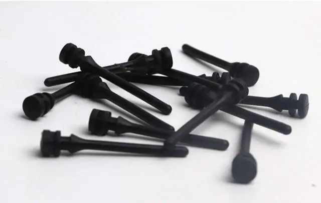 Alt view image 6 of 6 - 20PCS PC Case Fans Computer Cooling Fan Mount Screws, CPU Fan Mounting Pin Rivet Black Soft Rubber Reducing Noise Anti-Vibration Screws 40mm / 1.57in