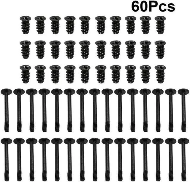 Alt view image 2 of 7 - 60pcs Laptops Computer Screw Kit Short Screws Cpu and Motherboard Case Fan Mount Screws Self- Tapping Screws Small Screws Assortment Kit Case Fan Screw Kit Ssd Socket