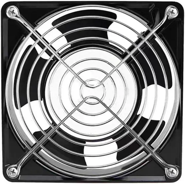 Alt view image 3 of 4 - Metal Fan Guard Protective Grill Case 120mm 4.7" 5 Pcs for PC Ventilator