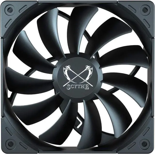 Alt view image 2 of 6 - SCYTHE Kaze Flex 120mm Quiet Fan, PWM 300-1500RPM, Black