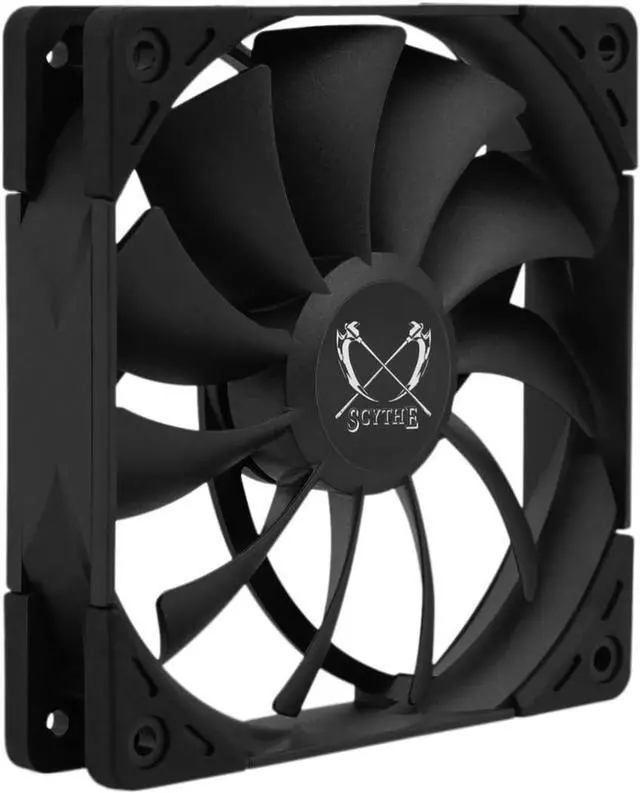 Alt view image 4 of 6 - SCYTHE Kaze Flex 120mm Quiet Fan, PWM 300-1500RPM, Black