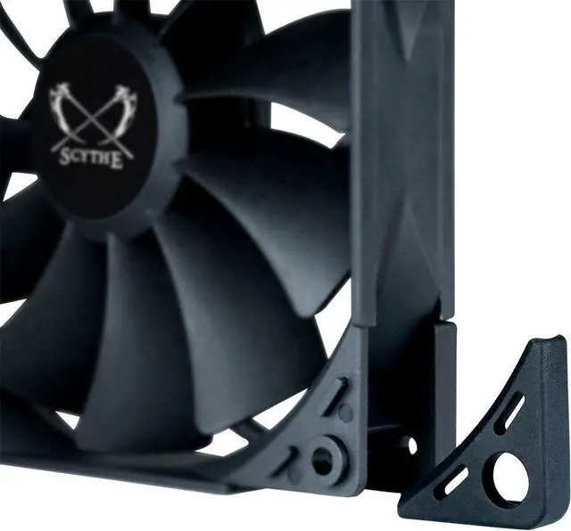 Alt view image 5 of 6 - SCYTHE Kaze Flex 120mm Quiet Fan, PWM 300-1500RPM, Black