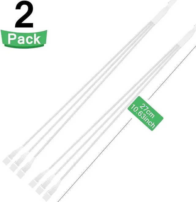 Alt view image 4 of 4 - PANO-MOUNTS 2 Pack 1 to 3 Ways 4Pin PWM Fan Splitter Cable White Fan Power Extension Cable 4Pin Female to 3Pin 4Pin Male for PC Motherboard Computer Case Cooling Fans