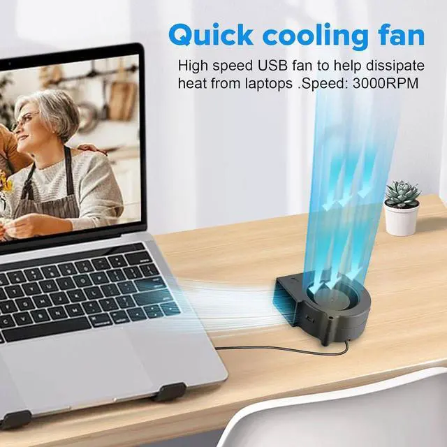 Alt view image 3 of 7 - Wathai 75mm x 30mm USB Blower Fan Turbine Centrifugal 5V for DIY Computer Case, Home Theater Receiver, 3D Printers, Electronics Cabinet Cooling