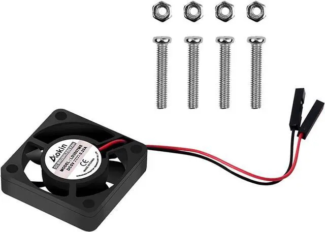 Main image of Aokin for Raspberry Pi Cooling Fan DC 5V/3.3V Brushless CPU Cooling Fan with Screws for Raspberry Pi 4 B, Pi 3 B+, Pi 3 B, Pi 2 B, Pi 1 B+, RetroFlag NESPI Case, etc, 1 Pack