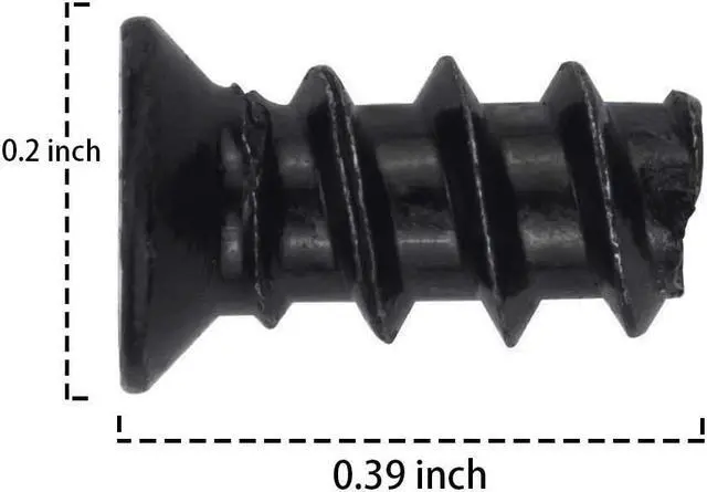 Alt view image 2 of 6 - Black Computer Case Fan Screws (50 Pack)