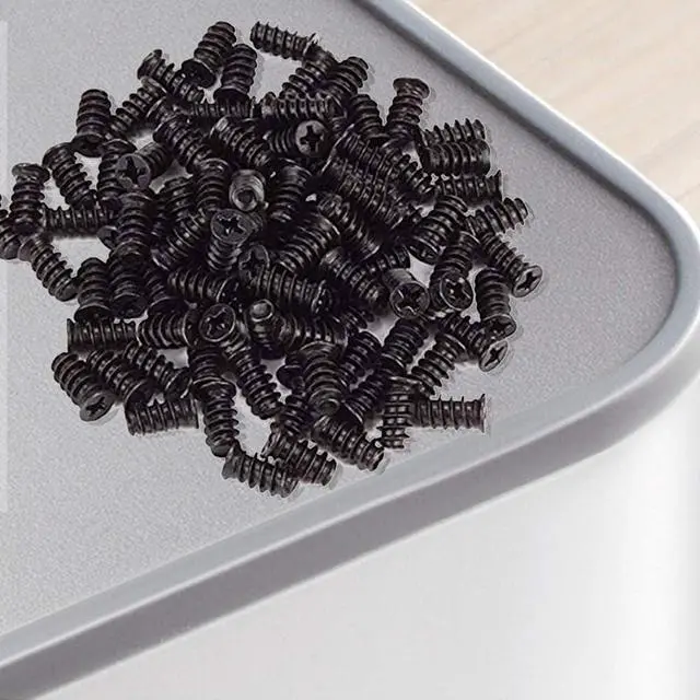 Alt view image 6 of 6 - Black Computer Case Fan Screws (50 Pack)