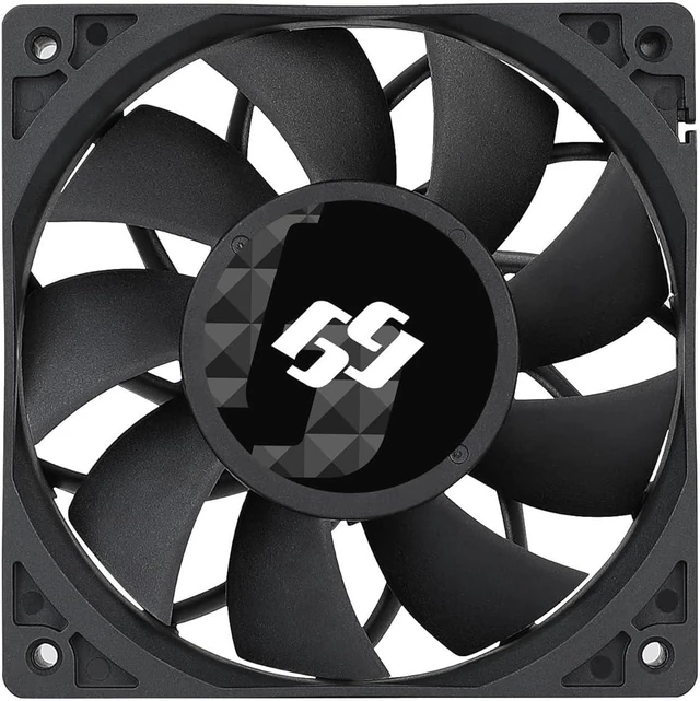 Main image of Bgears b-BlasterPWM 120mm 2Ball PWM High Speed Fan ranging 1000 to 5000 RPM with 203 CFM. UL, CE, FCC, RoHS, Reach Certified High Speed PWM Fan
