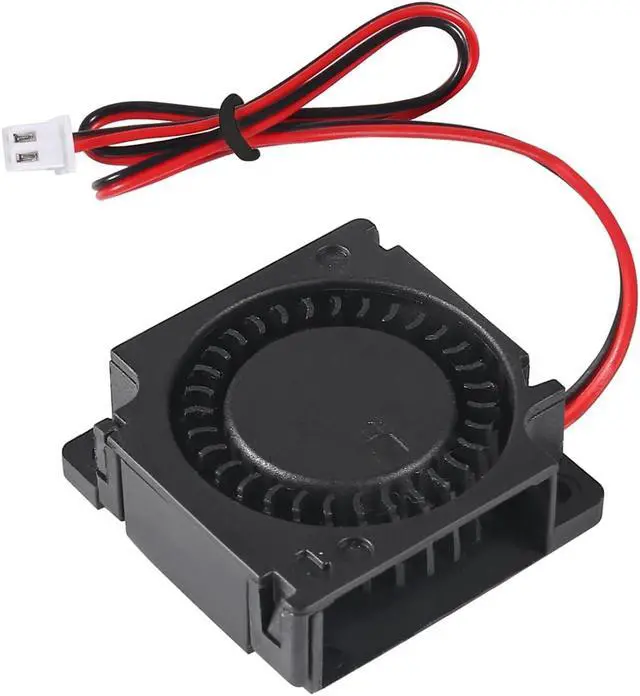 Alt view image 4 of 6 - 4PCS 30mm Blower Fan 3010 5V 3D Printer Cooling Fan 30mm x 10mm Bearing Turbo Cooling Fan with 2 Pin Terminal