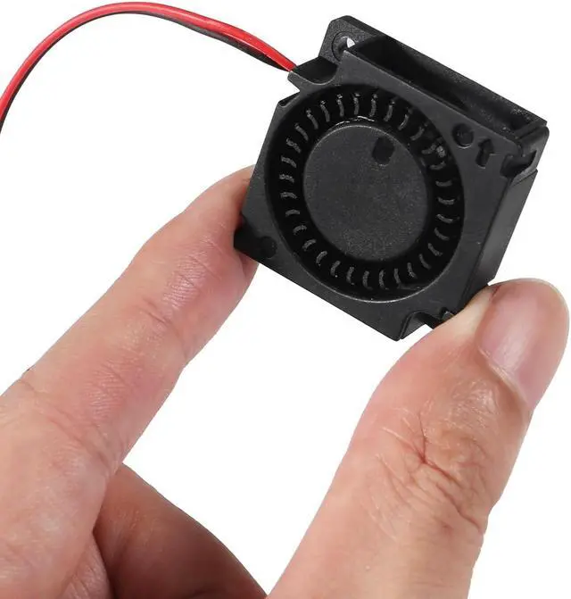 Alt view image 6 of 6 - 4PCS 30mm Blower Fan 3010 5V 3D Printer Cooling Fan 30mm x 10mm Bearing Turbo Cooling Fan with 2 Pin Terminal
