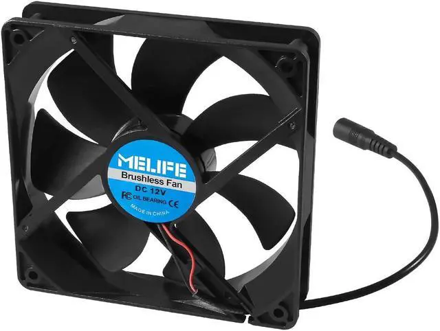 Alt view image 5 of 6 - 110V 220V 120mm x 25mm AC Powered Fan with Speed Controller 3V to 12V Adapter for Xbox DVR Playstation Receiver Cooling Component