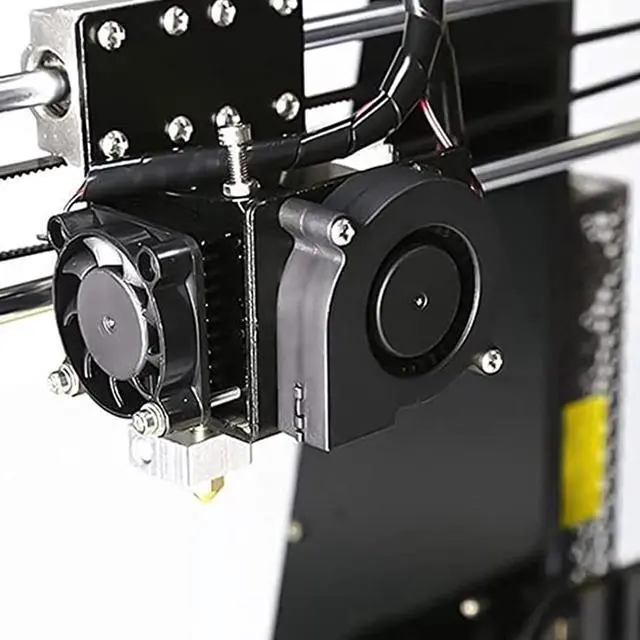 Alt view image 7 of 7 - 2-Pack 60mm by 60mm by 15mm 6015 12V DC 0.10A Dual Ball Bearing Brushless Cooling Fan 2pin