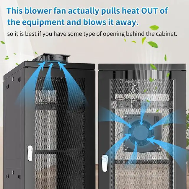Alt view image 6 of 7 - Wathai 120mm x 32mm USB Blower Fan 5V High Performance with Speed Control for Electronics Computer Components, Home Theater, Receiver,3D Printers Cooling